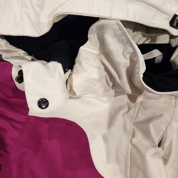 Orage Insulated Ski Jacket Prime 10 Pink Color Block Women's Small Winter - Picture 10 of 12